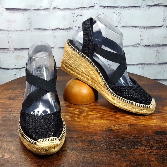 Toni Pons Saba-p - Sandalo Espadrillas Con Zeppa In Pelle Donna - Altezza 7 Cm - Suola In Gomma Antiscivolo - Fatto A Mano In Spagna